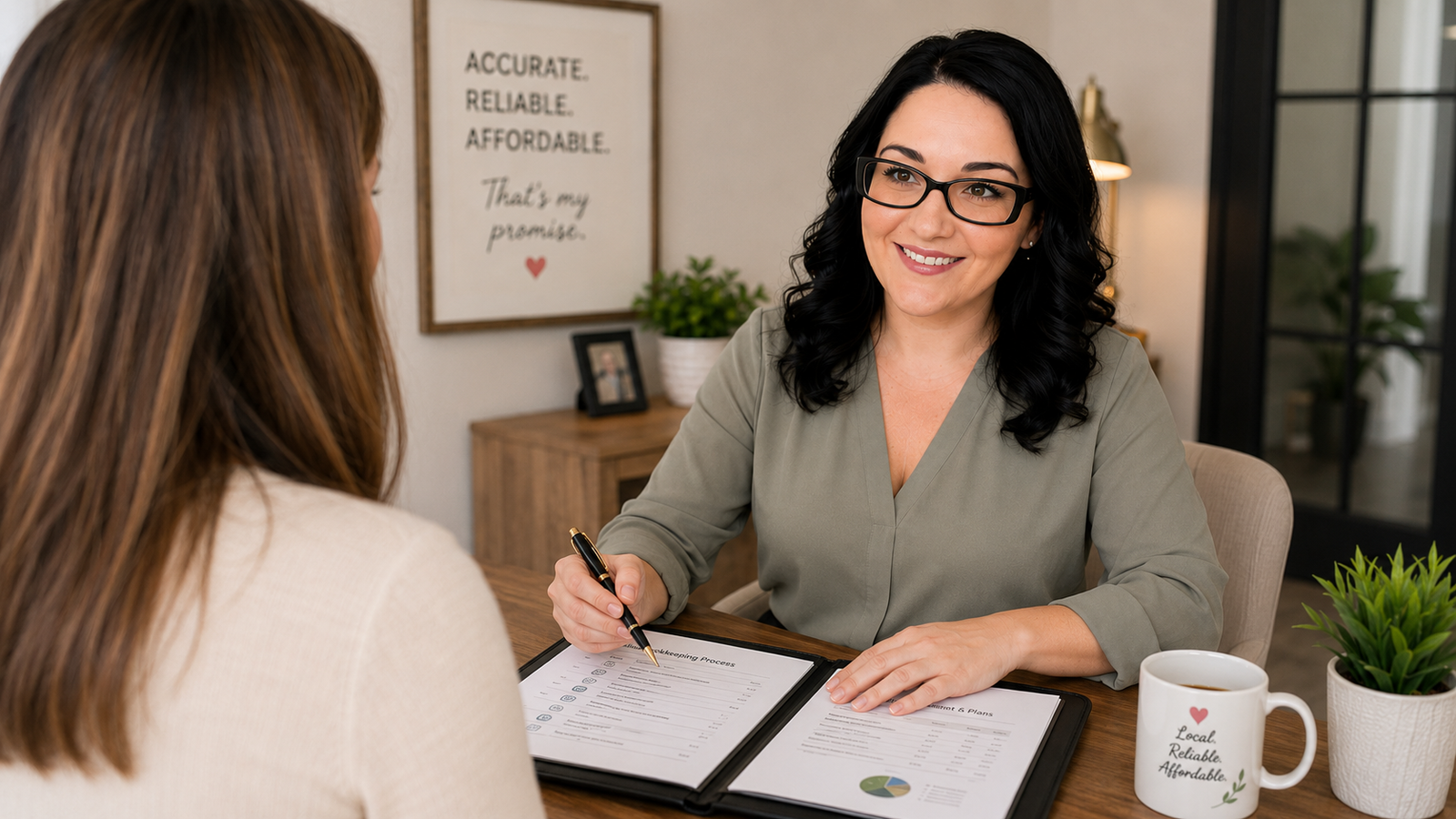 Aly Near, owner of A4ordable Bookkeeping